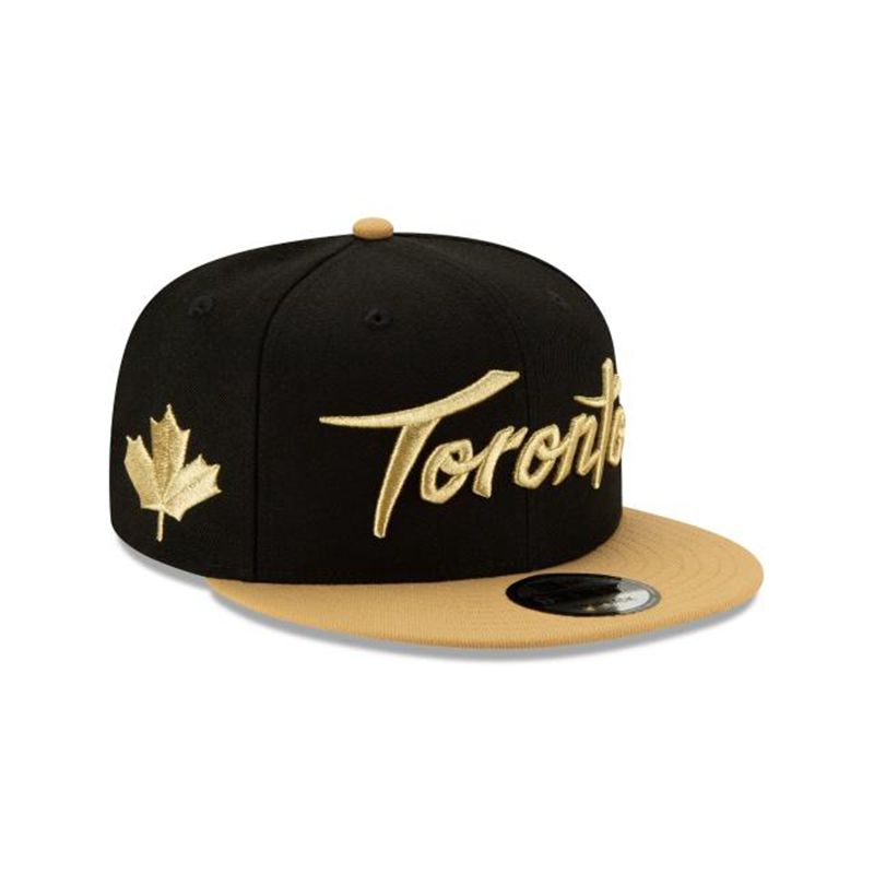 NBA Toronto Raptors 2019 Authentics City Series 9Fifty Snapback (HTC5986) - Black New Era Caps